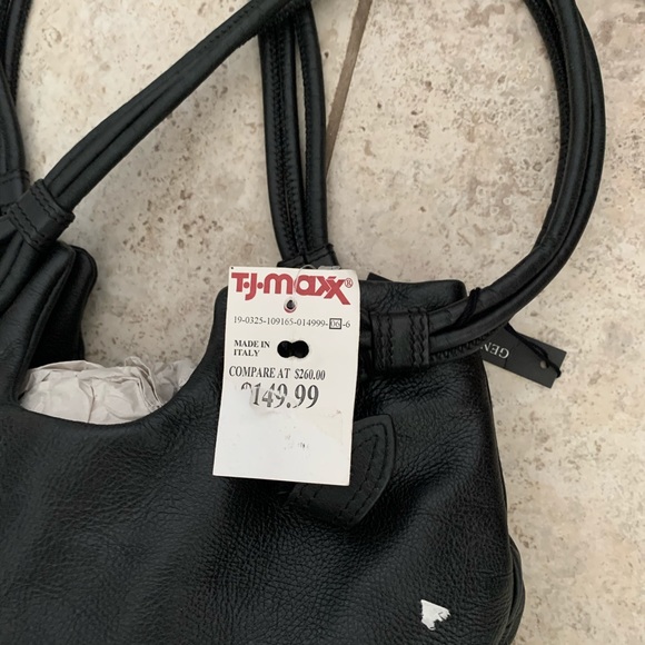 New Genuine leather black purse - Picture 2 of 5